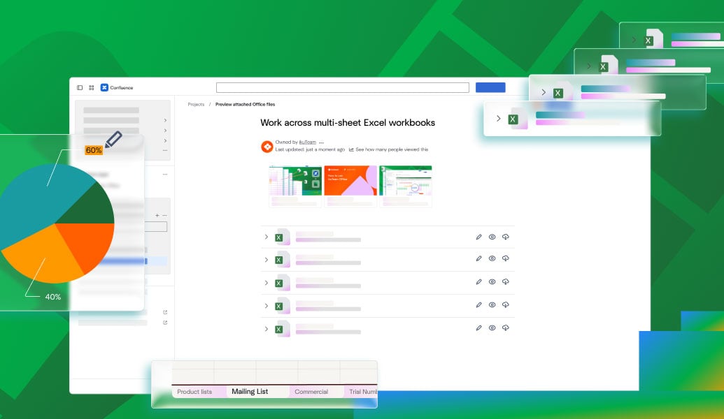 Excel in Confluence Embed and Edit Live Spreadsheets ikuTeam