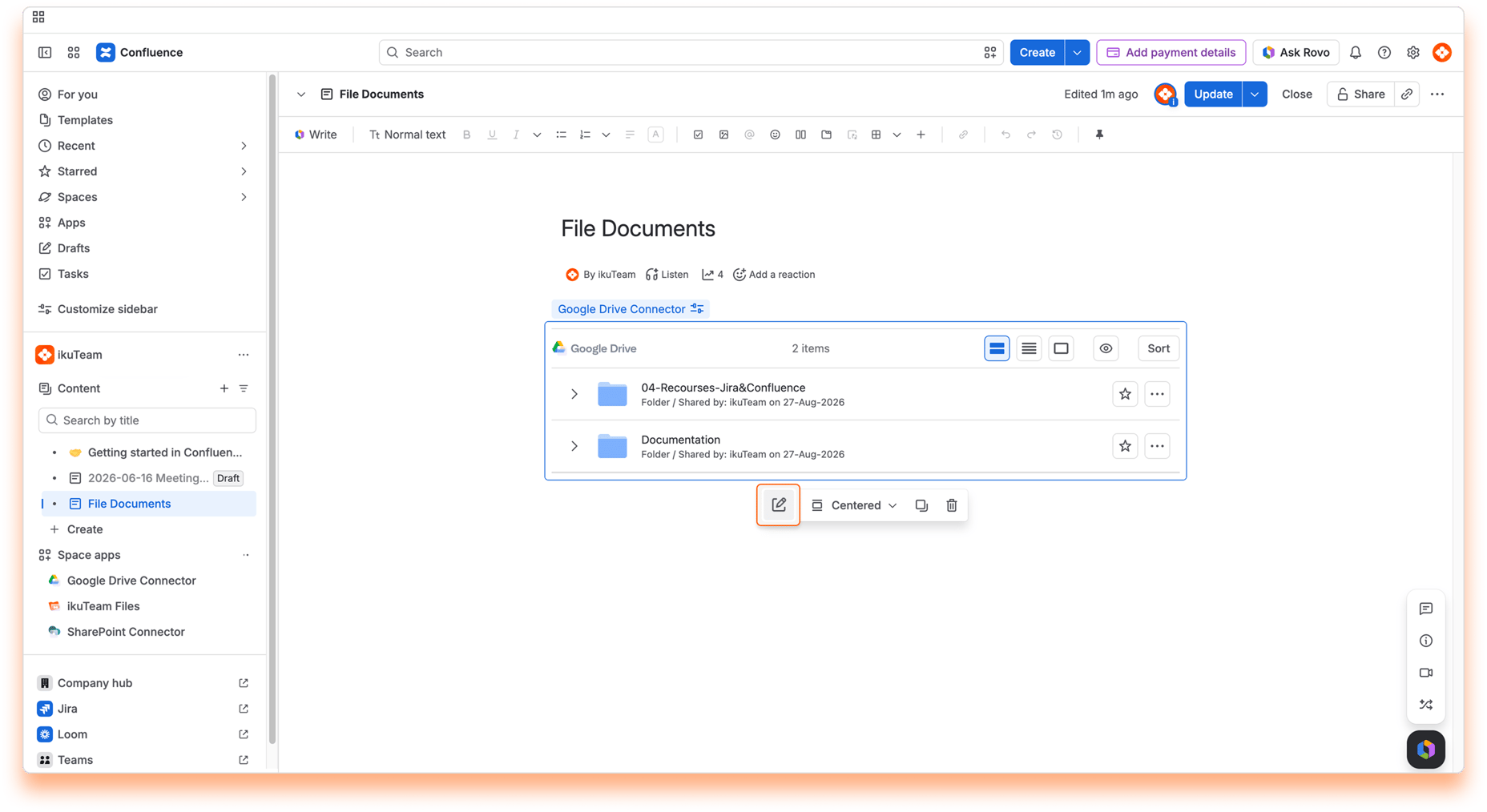 07 - Attaching files and folders to pages - Macro edit
