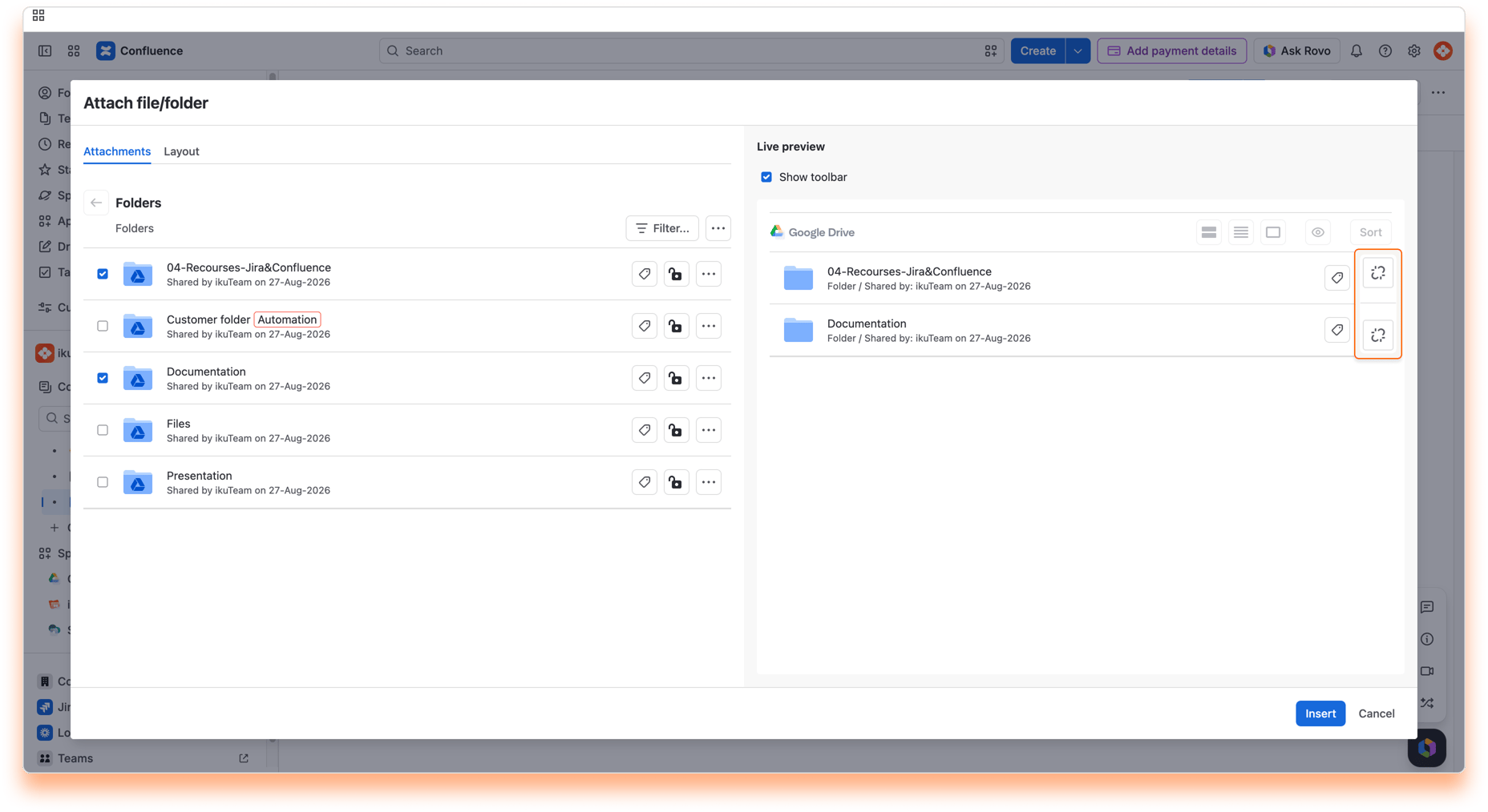 08 - Attaching files and folders to pages - Detach