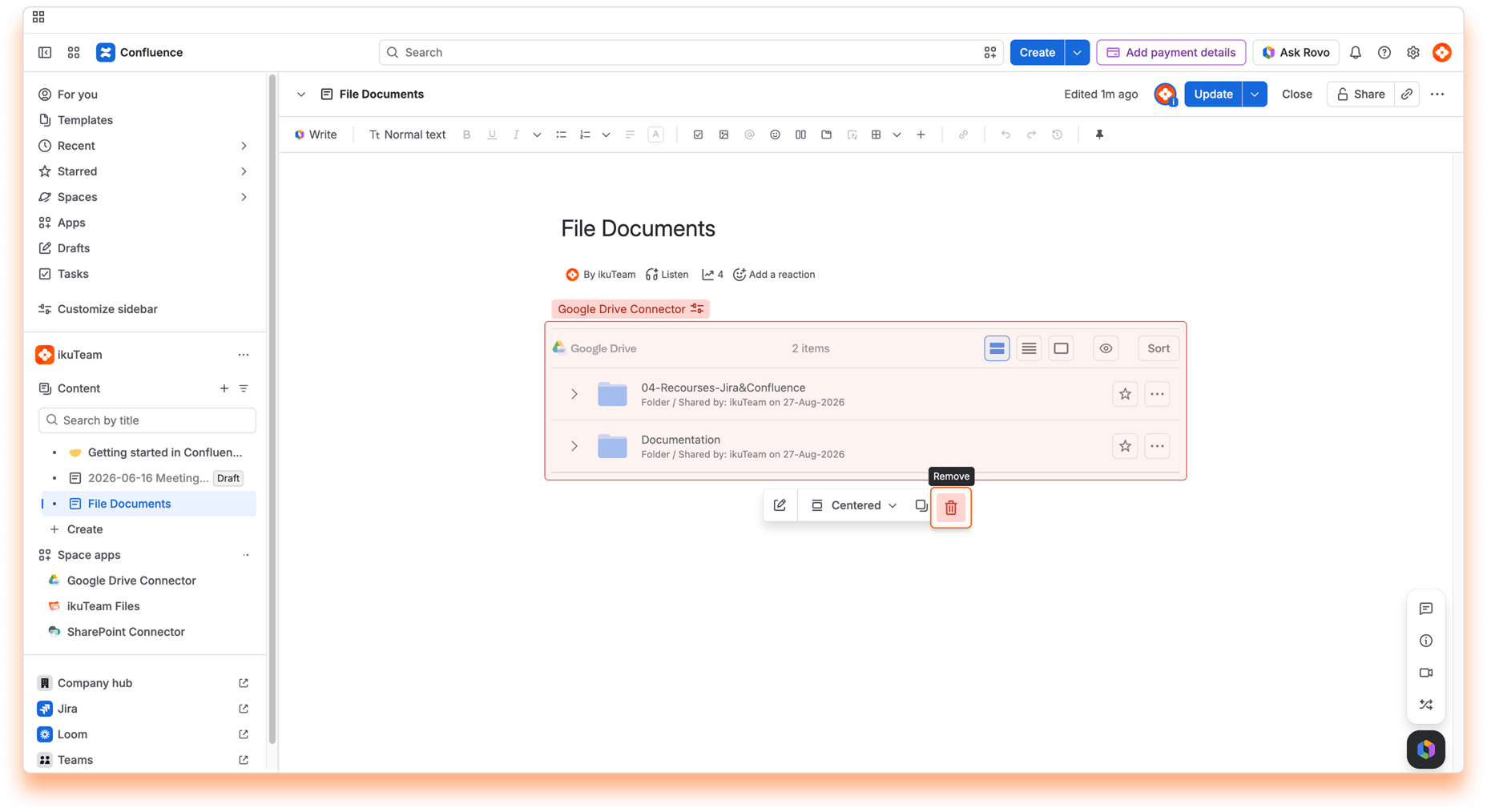 09 - Attaching files and folders to pages - Delete macro