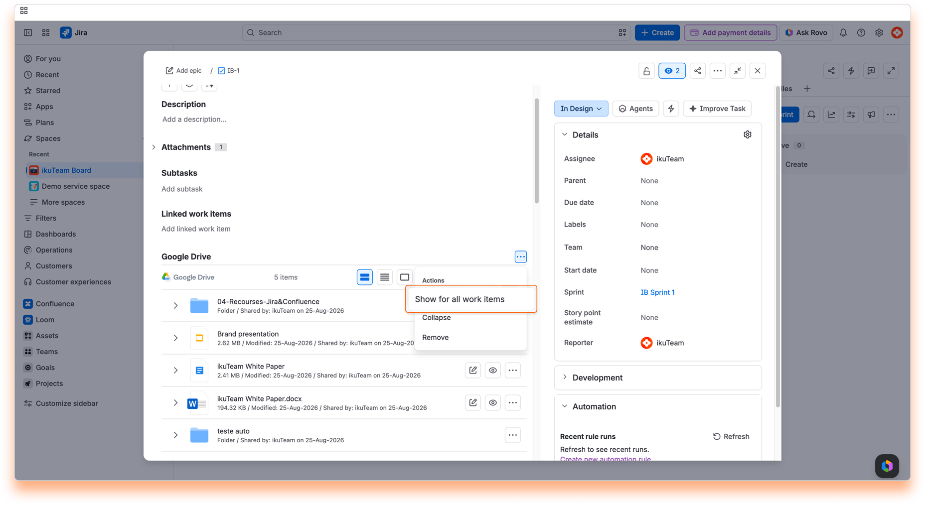 02 - Attaching Files and Folders to Work Items - Show all work items