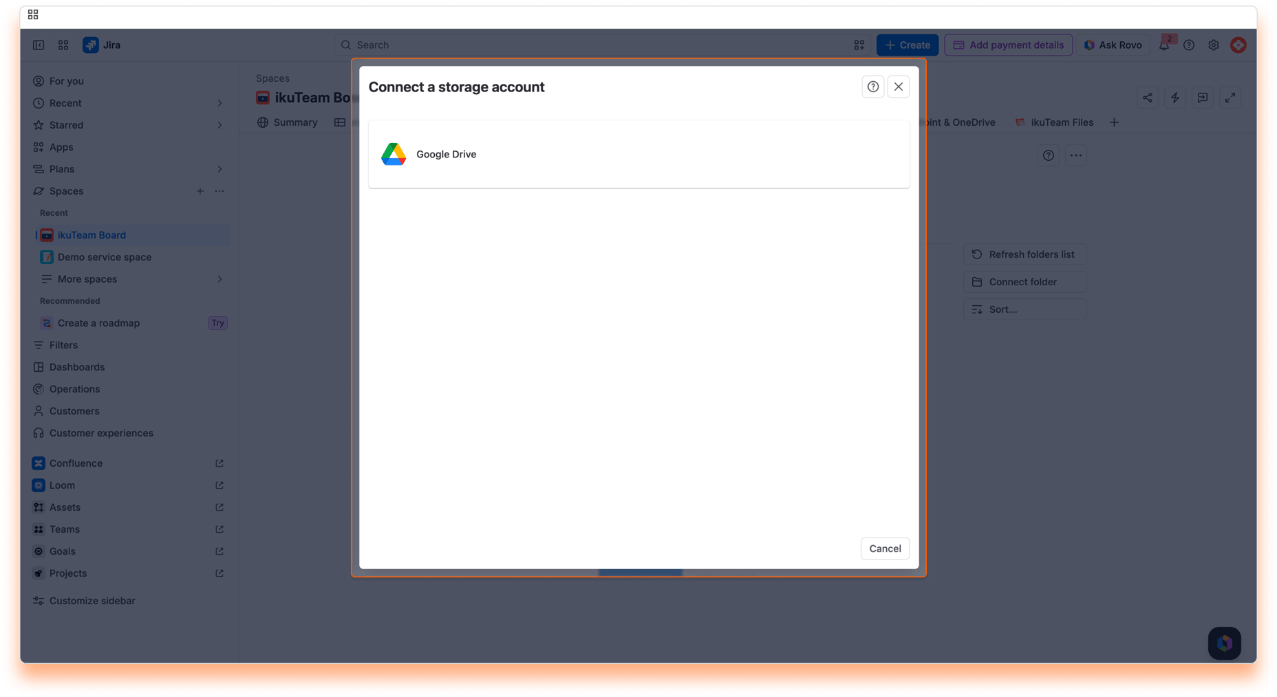 03 - Getting Started - Select Storage
