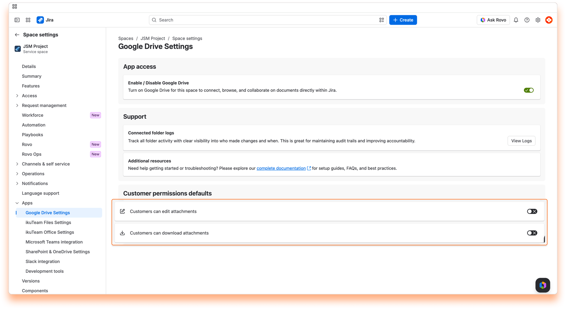04 - Admin Settings - Customer Permissions