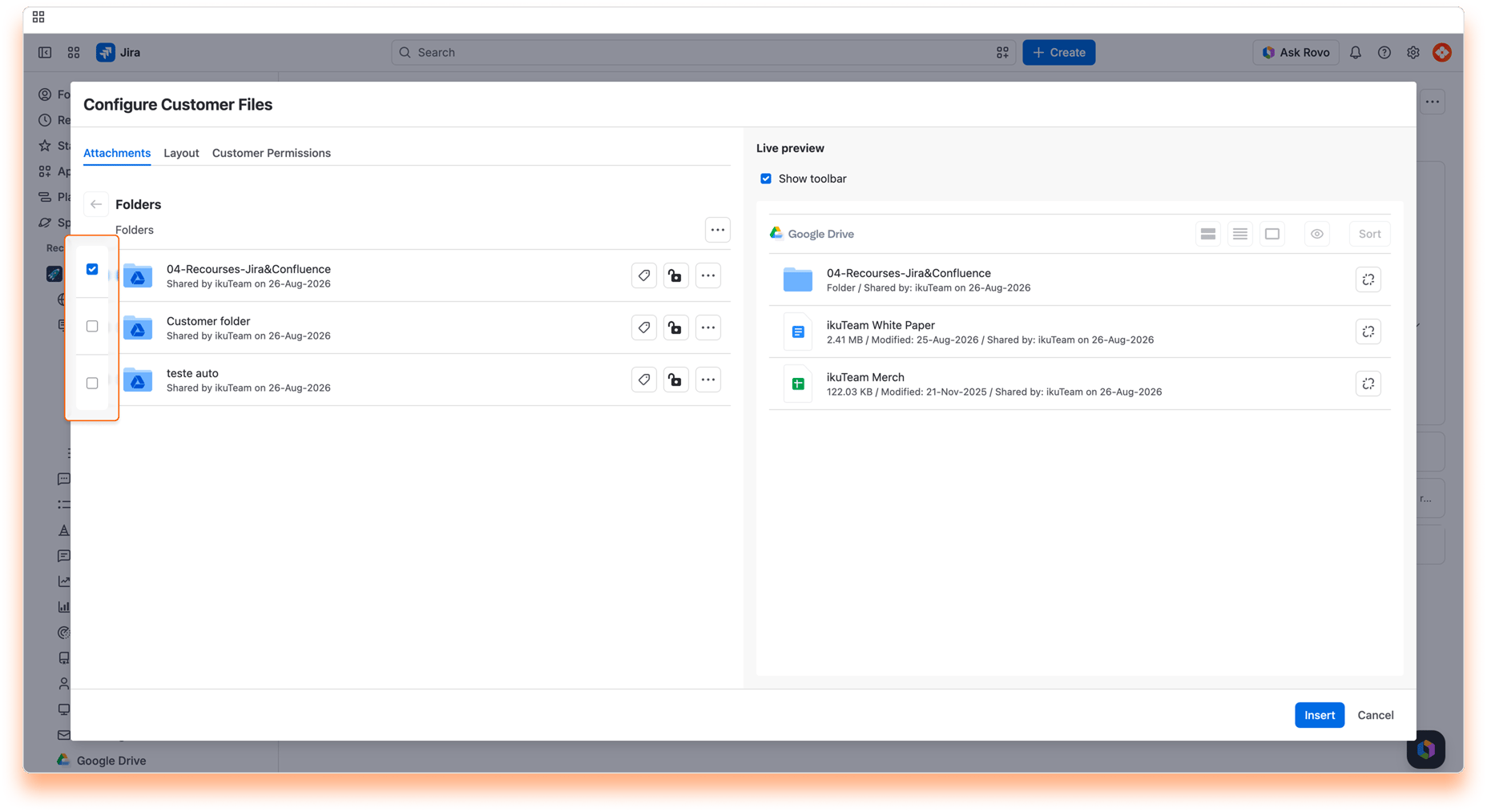 05 - Attaching Files and Folders for Customers - Configure Files