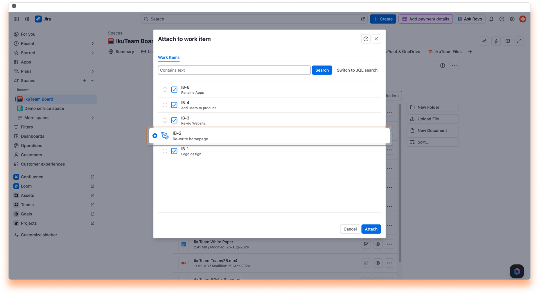 09 - Attaching files and folders to Work Items - Attach Files Work Item