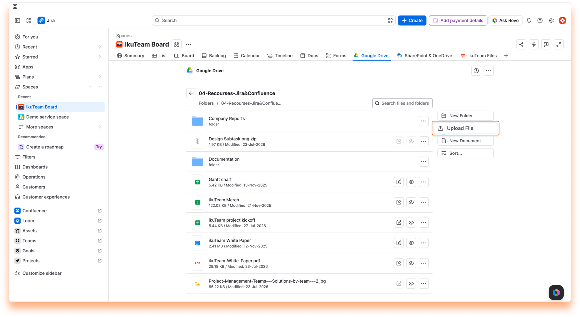 25 - Using the File Manager - Upload File