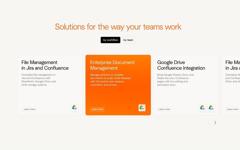 Cloud files workflow preview