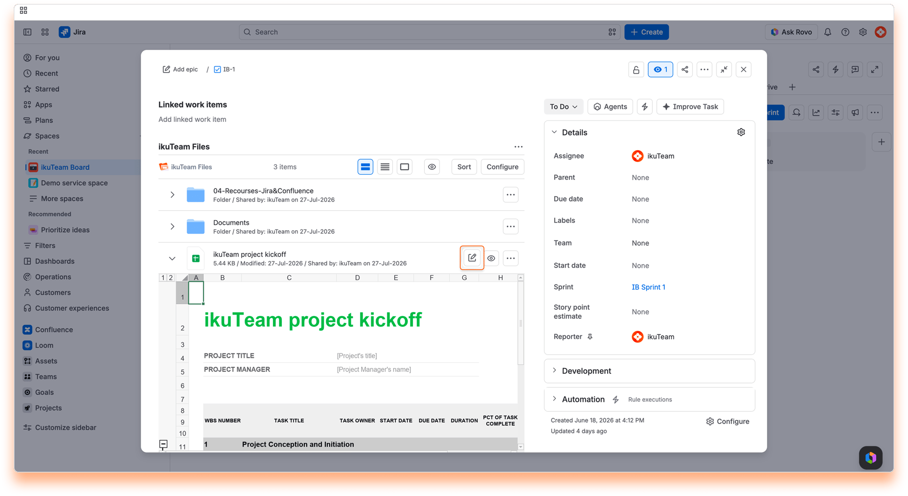 02 - Edit Documents - Edit Work Item