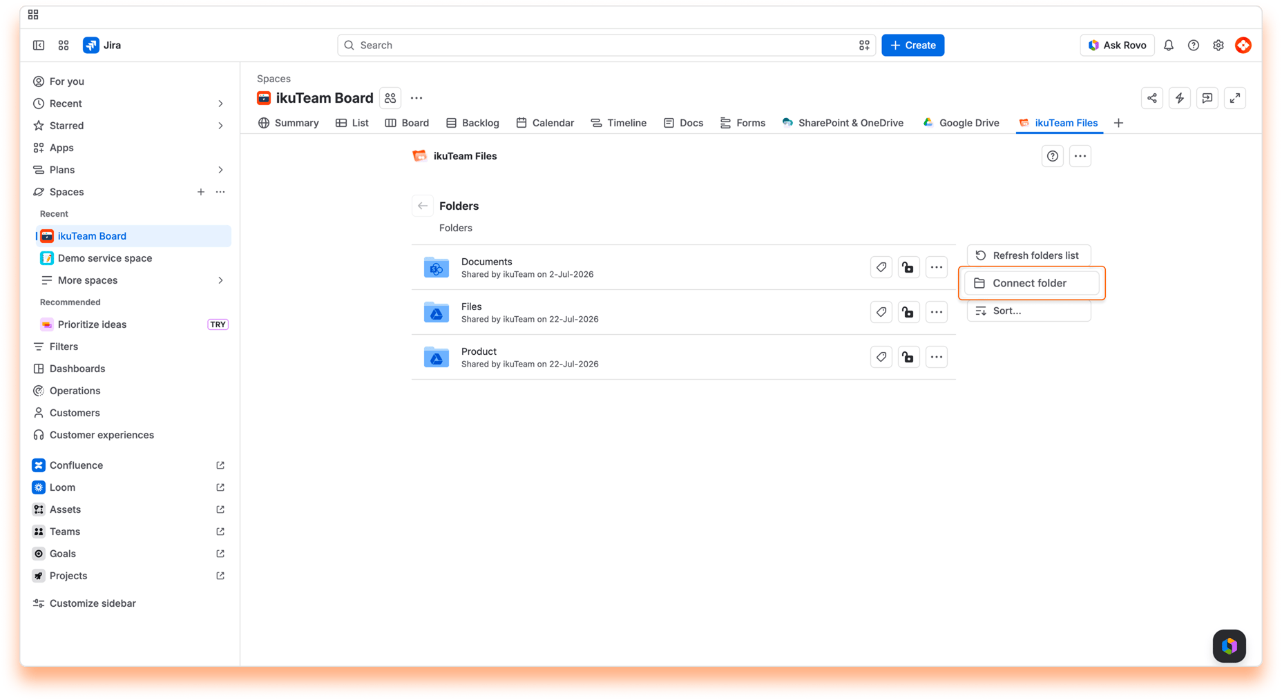 03 - Using the file manager - Connect Folder