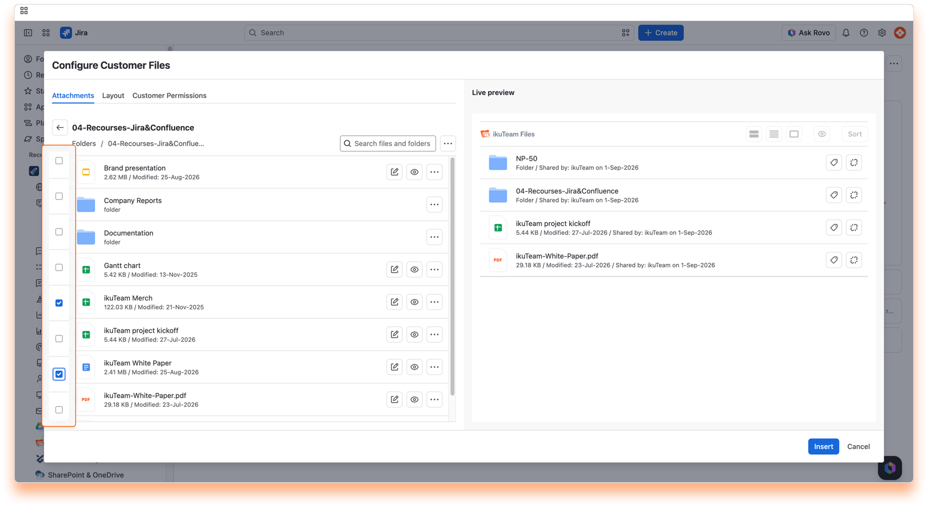 05 - Attaching Files and Folders for Customers - Configure Files