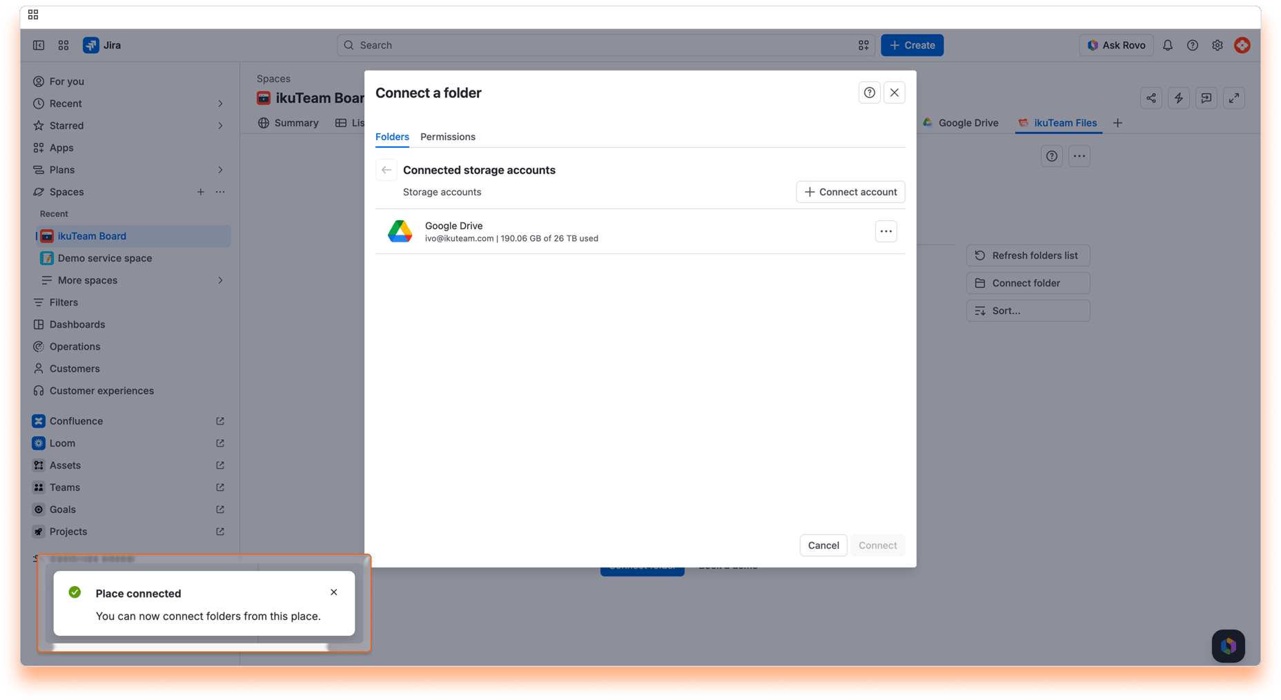 05 - Using the file manager - Place Connected