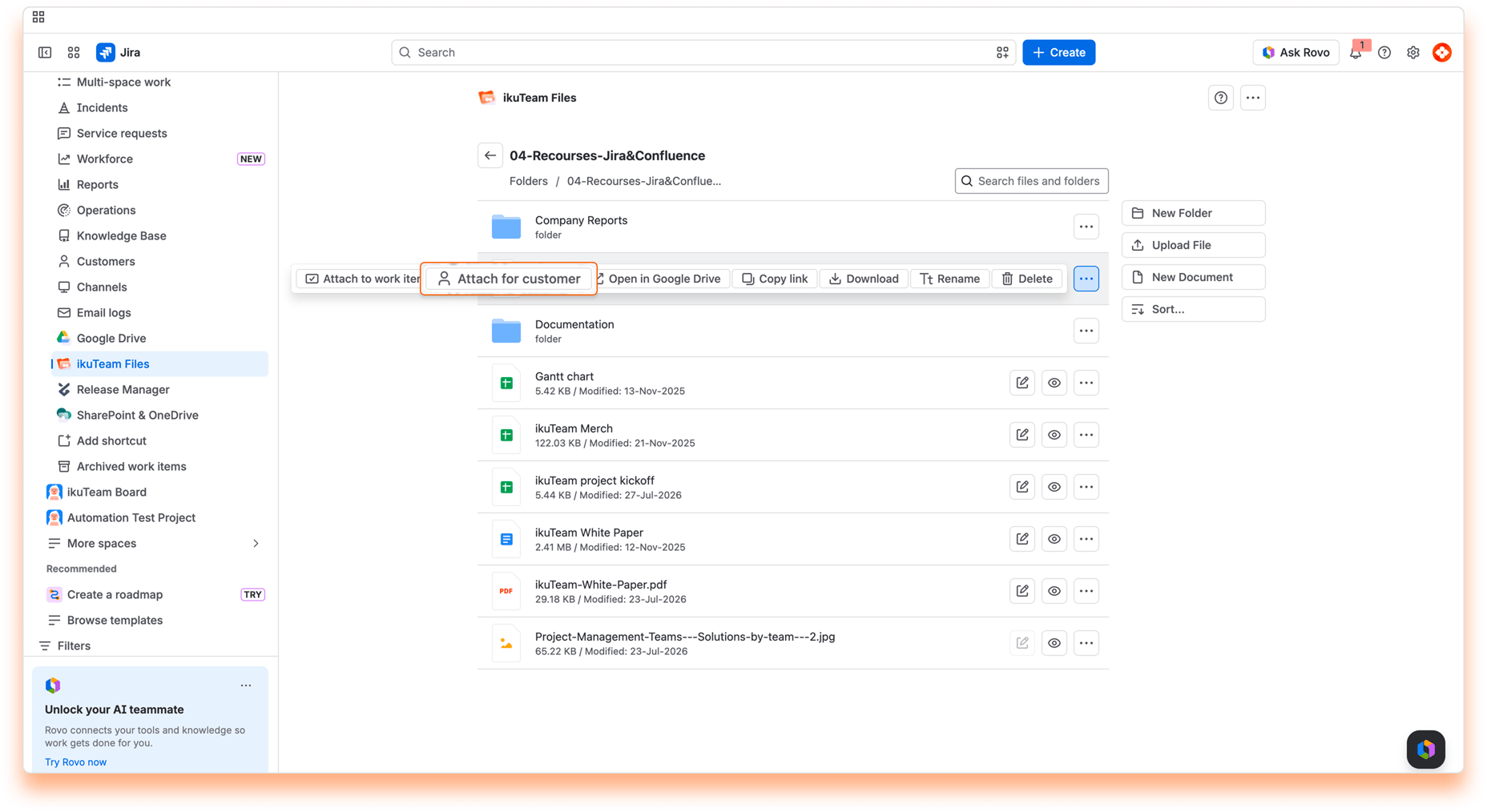 07 - Attaching Files and Folders for Customers - Attach for Customer