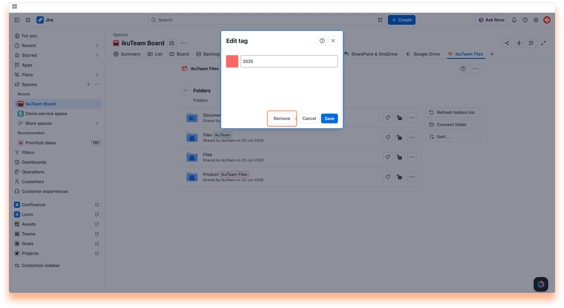 10 - Using the file manager - Remove Tags