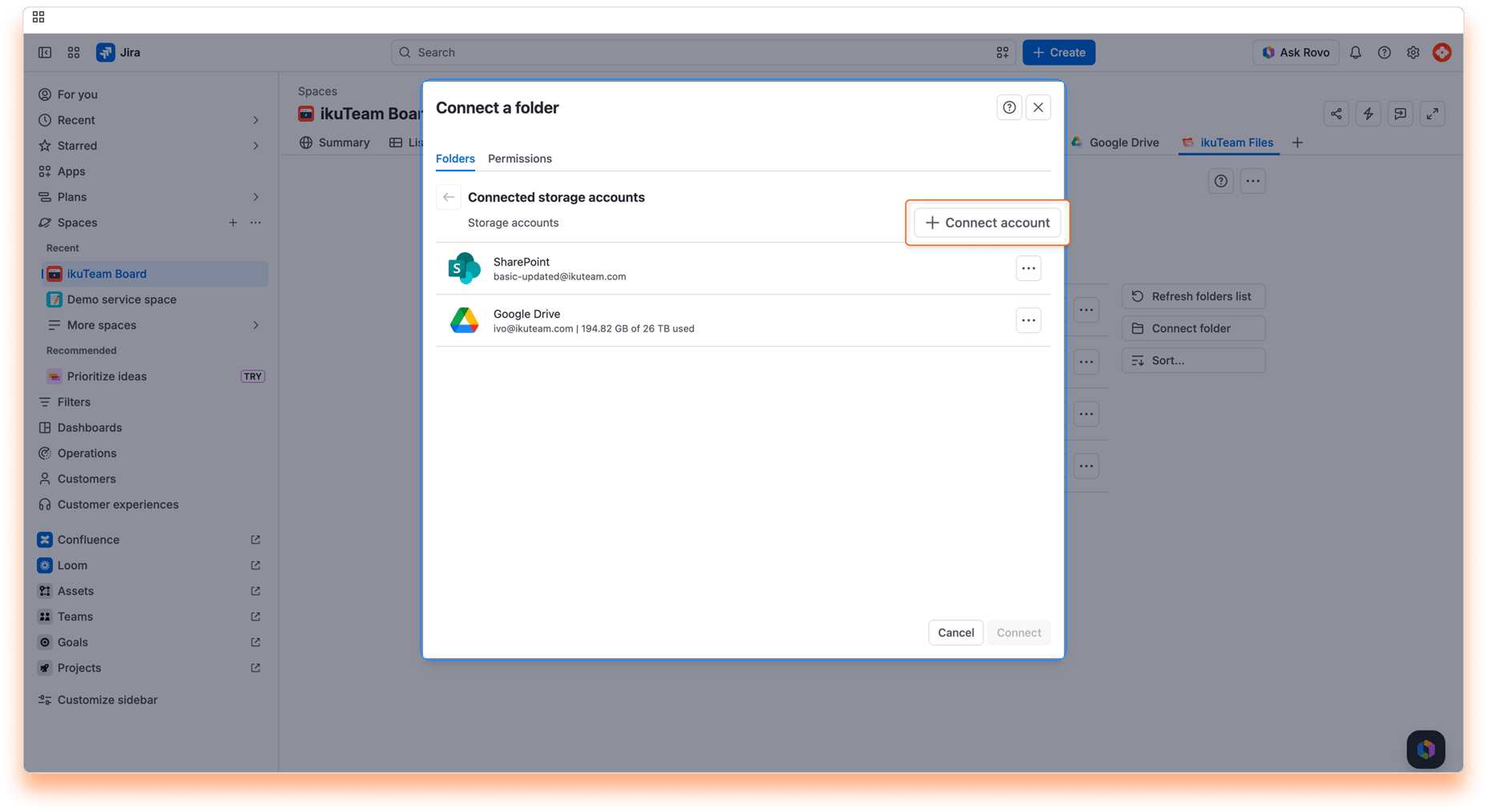 16 - Using the file manager - Connect Folder