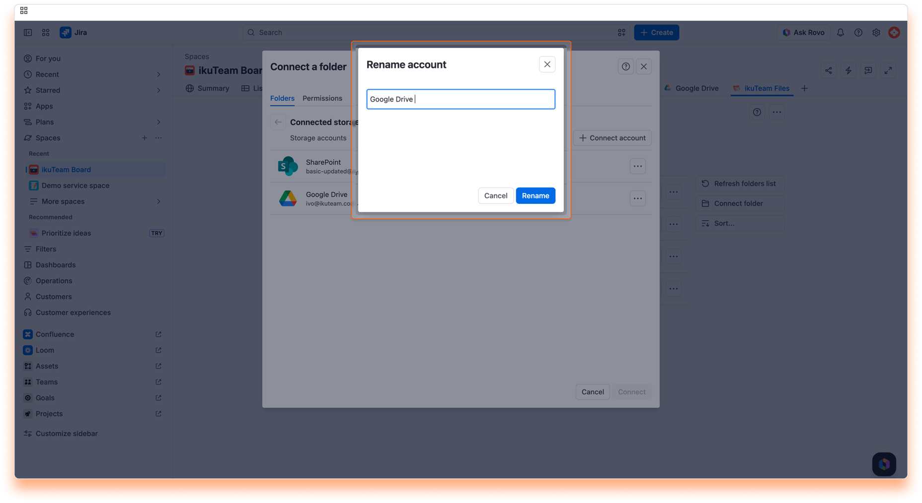 19 - Using the file manager - Rename Account