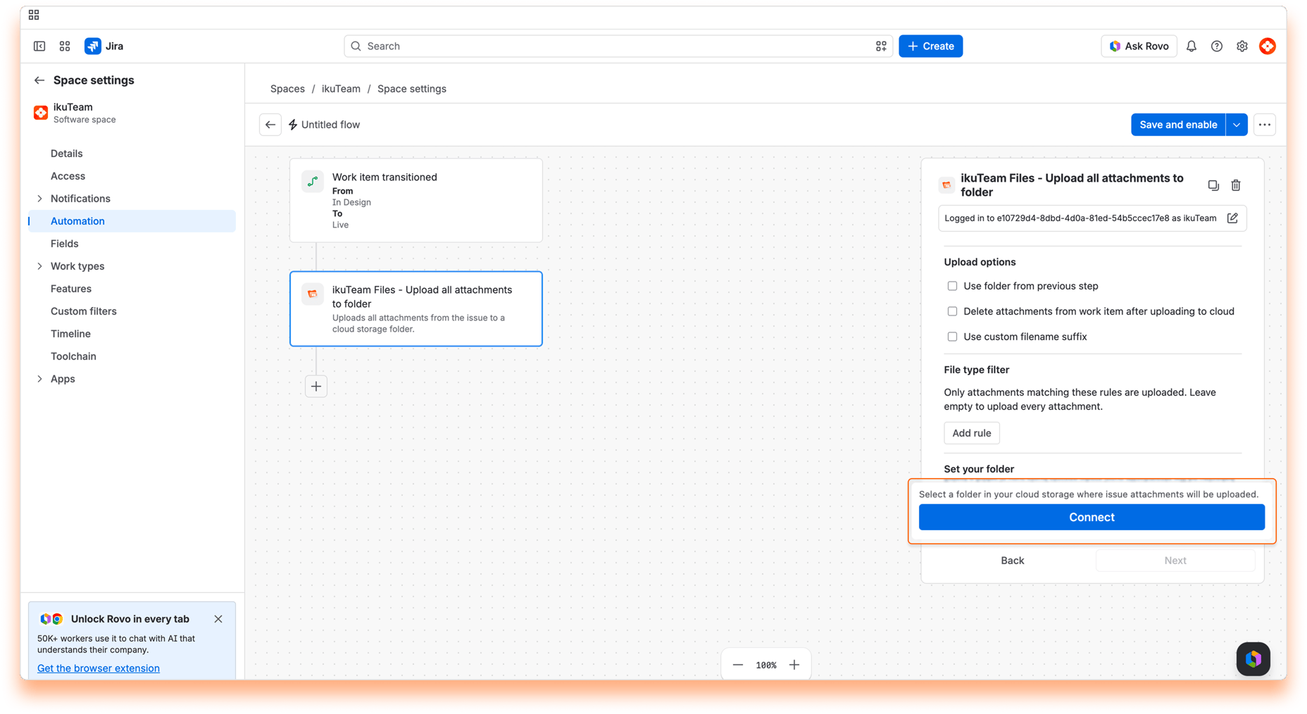 21 - Cloud Folder Automation Workflow - Find folder