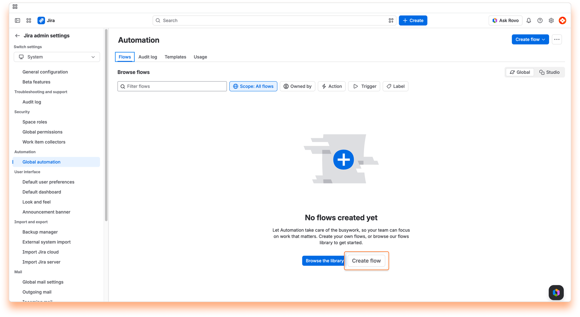 Getting Started - Create Flow