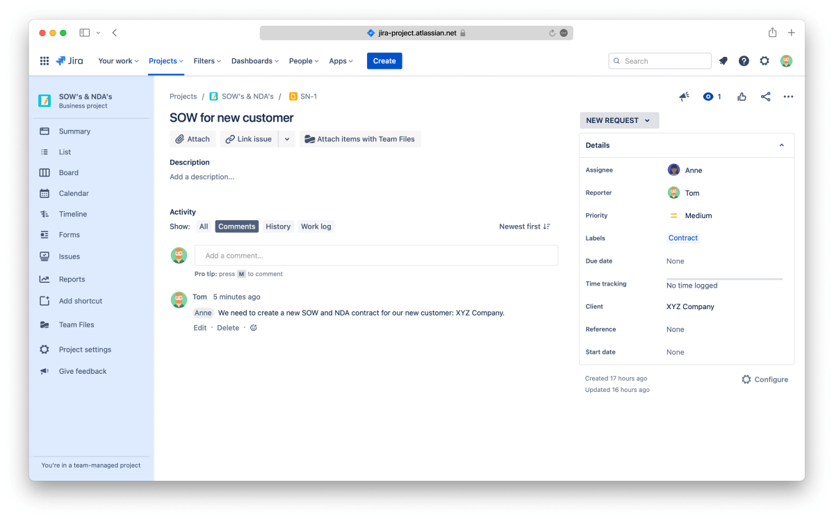 use-case-3-1 create request