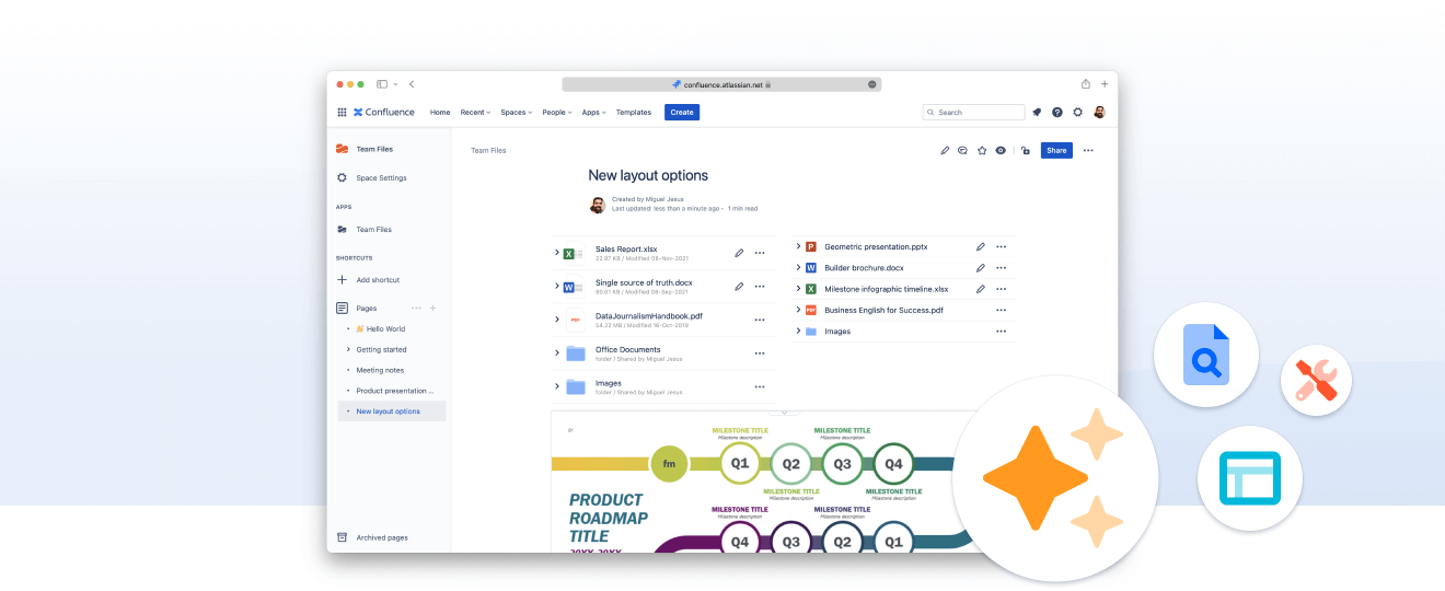 Customize File Layouts and Search Files in Confluence with Team Files